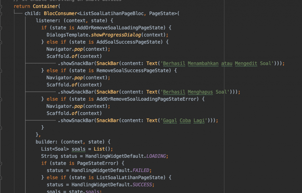Flutter - Tentang Aplikasi Soalin (Soal Online) 5