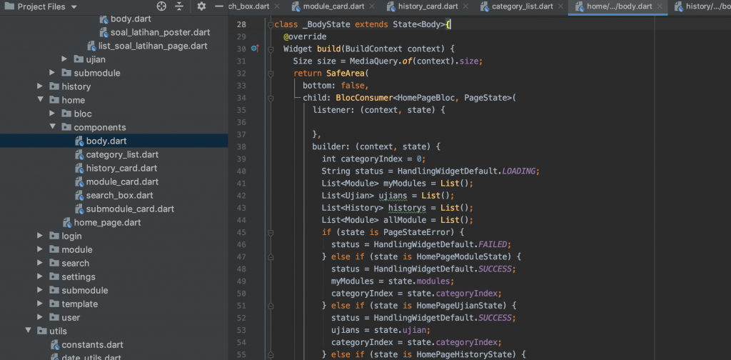 Flutter - Tentang Aplikasi Soalin (Soal Online) 6