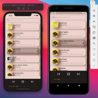 Aplikasi music flutter menggunakan api itunes
