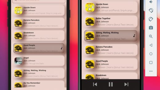 Aplikasi music flutter menggunakan api itunes